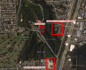 Proposed Development vs. Charles Baron's Condominium